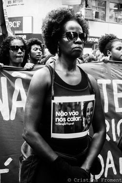 Ato Velório Marielle Franco