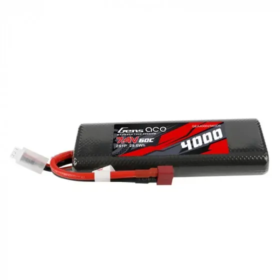Miniature : Gens Ace Bashing Accu lipo 7.4v 4000mAh 60C Deans