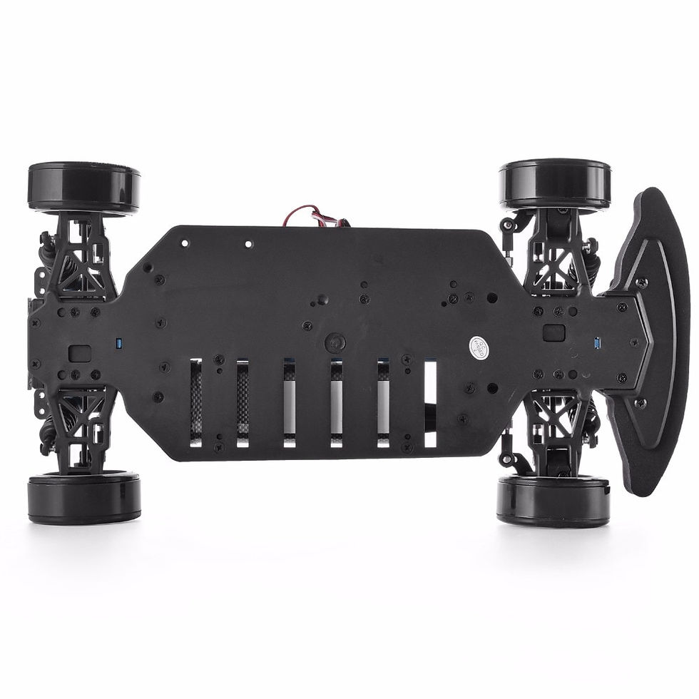 Miniature : HSP – RC 1/10 4WD Piste/Drift noir.