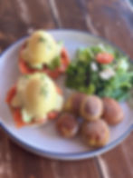 Smoked Salmon English Muffin