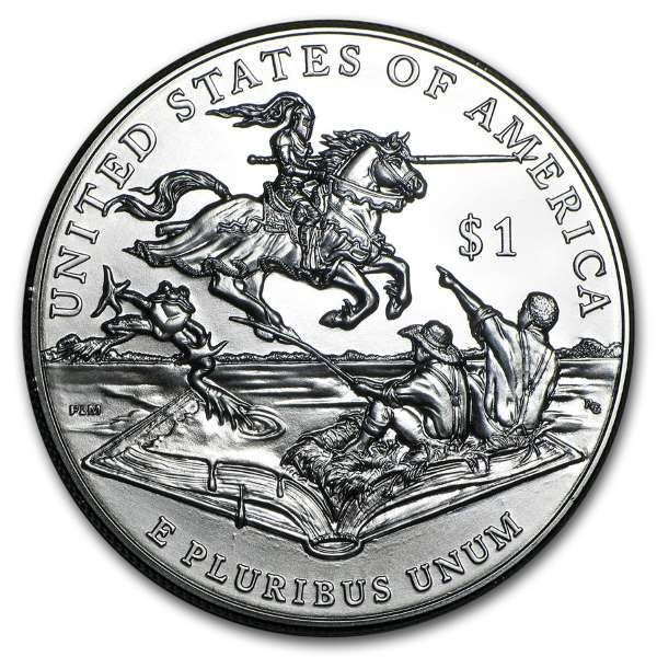 Thumbnail: 2016 Mark Twain Uncirculated Silver Dollar