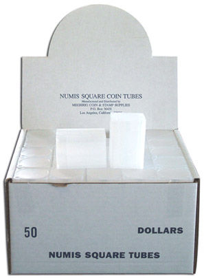 Square Coin Tubes for Large Dollars