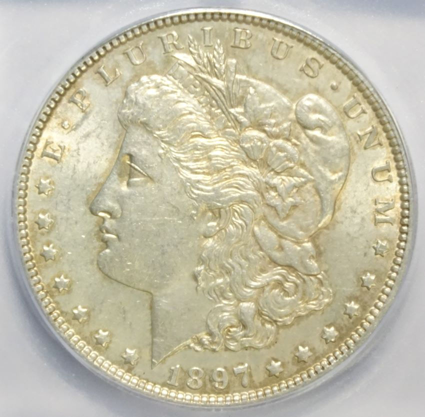 Thumbnail: 1897-O Morgan Dollar ICG MS60 Details