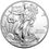 Thumbnail: 2005 1-oz American Silver Eagle in BU
