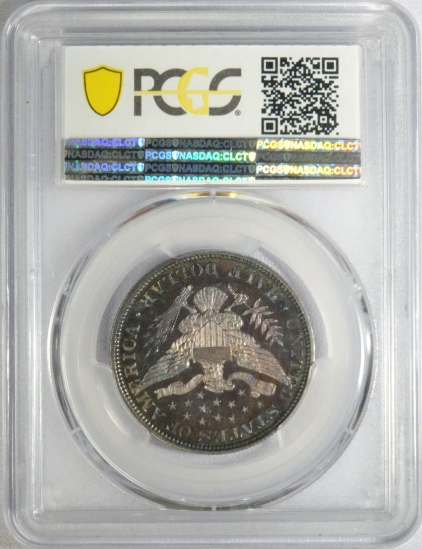 Thumbnail: 1896 Proof Barber Half Dollar PCGS PR62