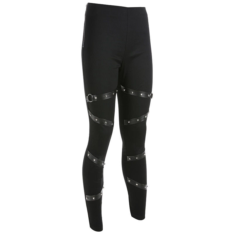 Thumbnail: Leather bandage trousers