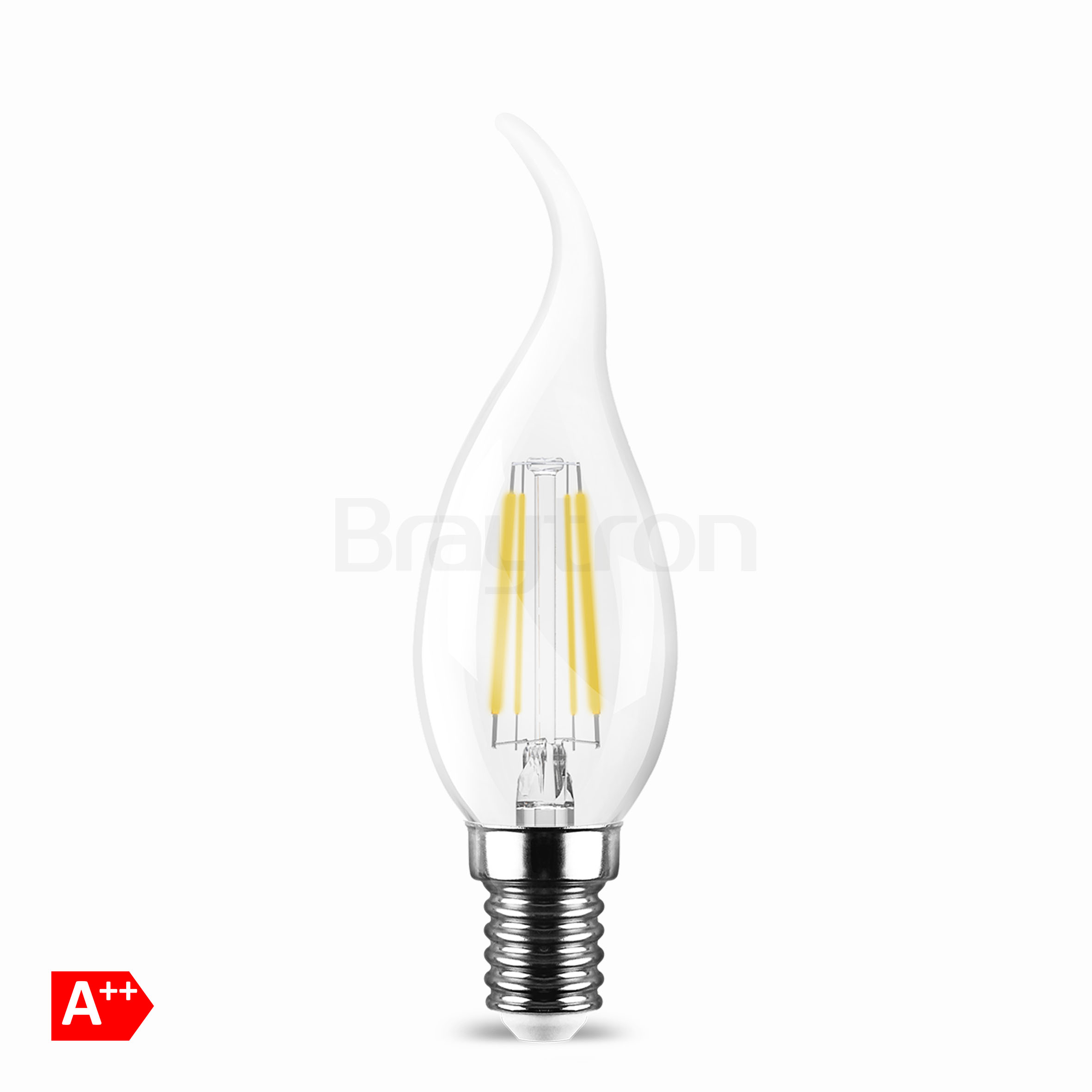 4w E14 Kıvrık Mum Ampul