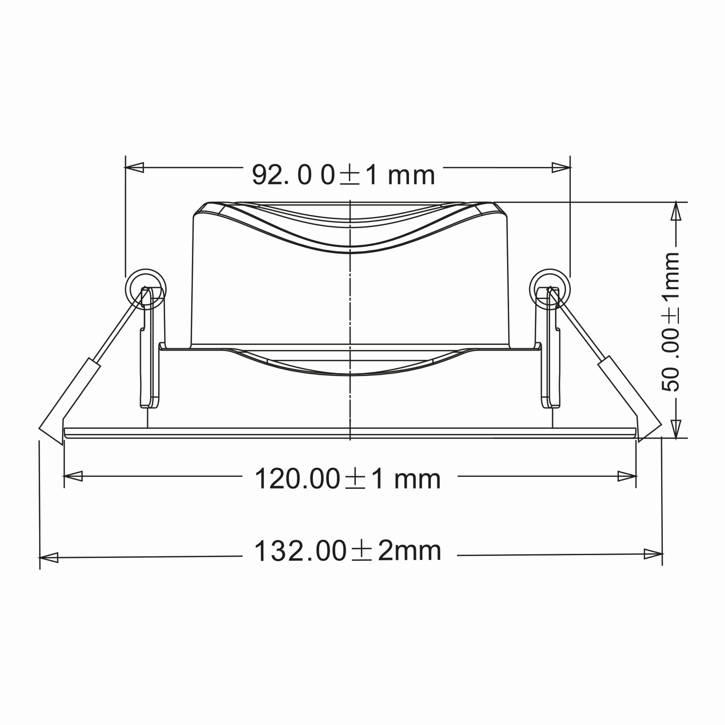 10w 4'' Cob Ledli Yuvarlak Downlight
