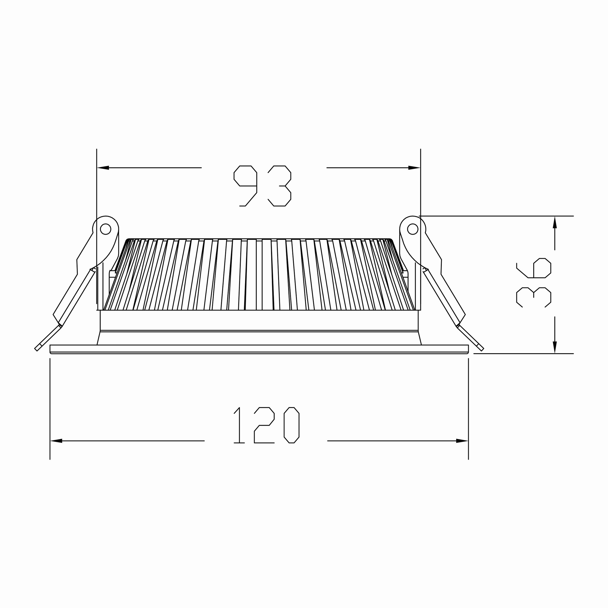 12w 4'' Faton Ledli Downlight T. Ç.