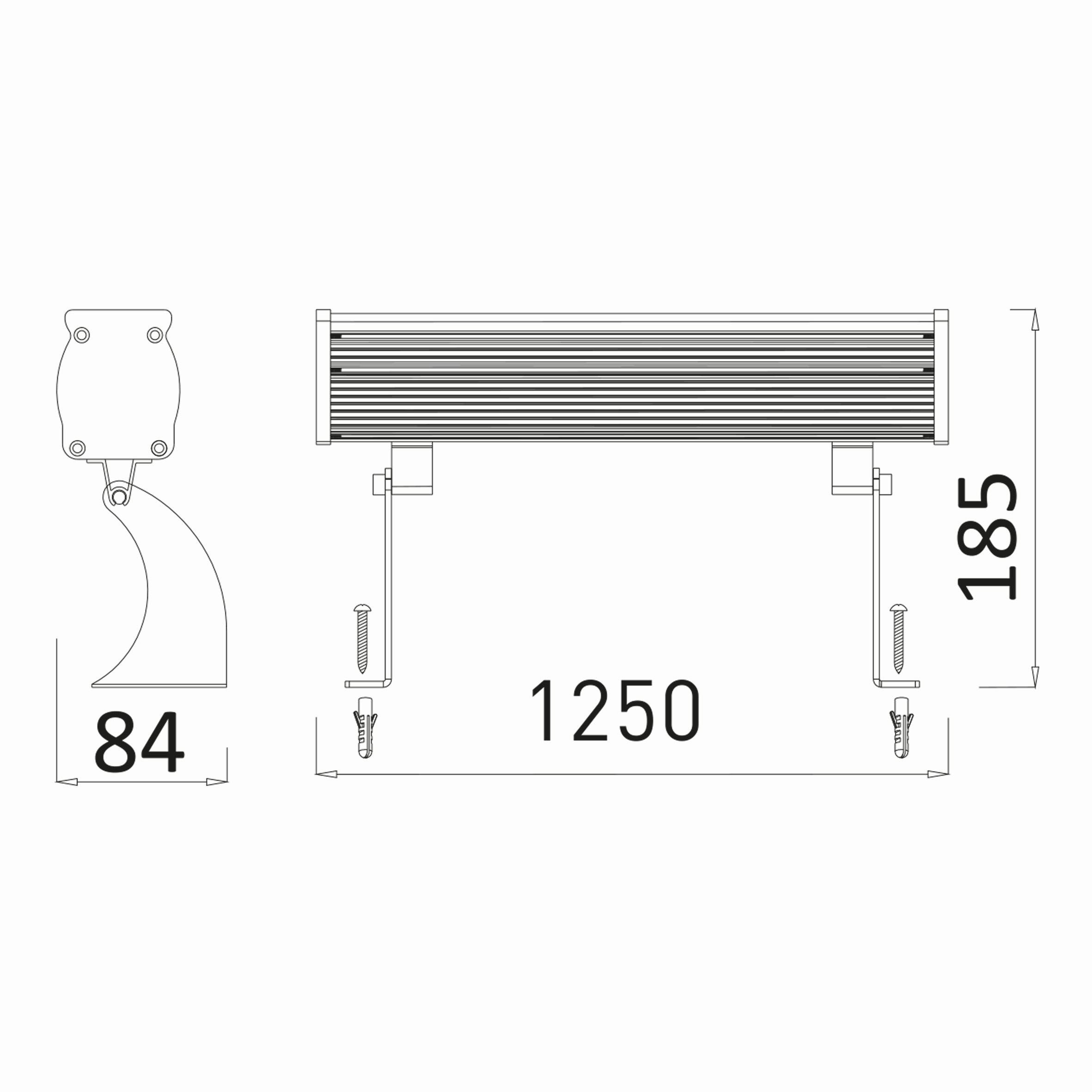 48w 1.2mt 48 Ledli Wall Washer T.Ç.