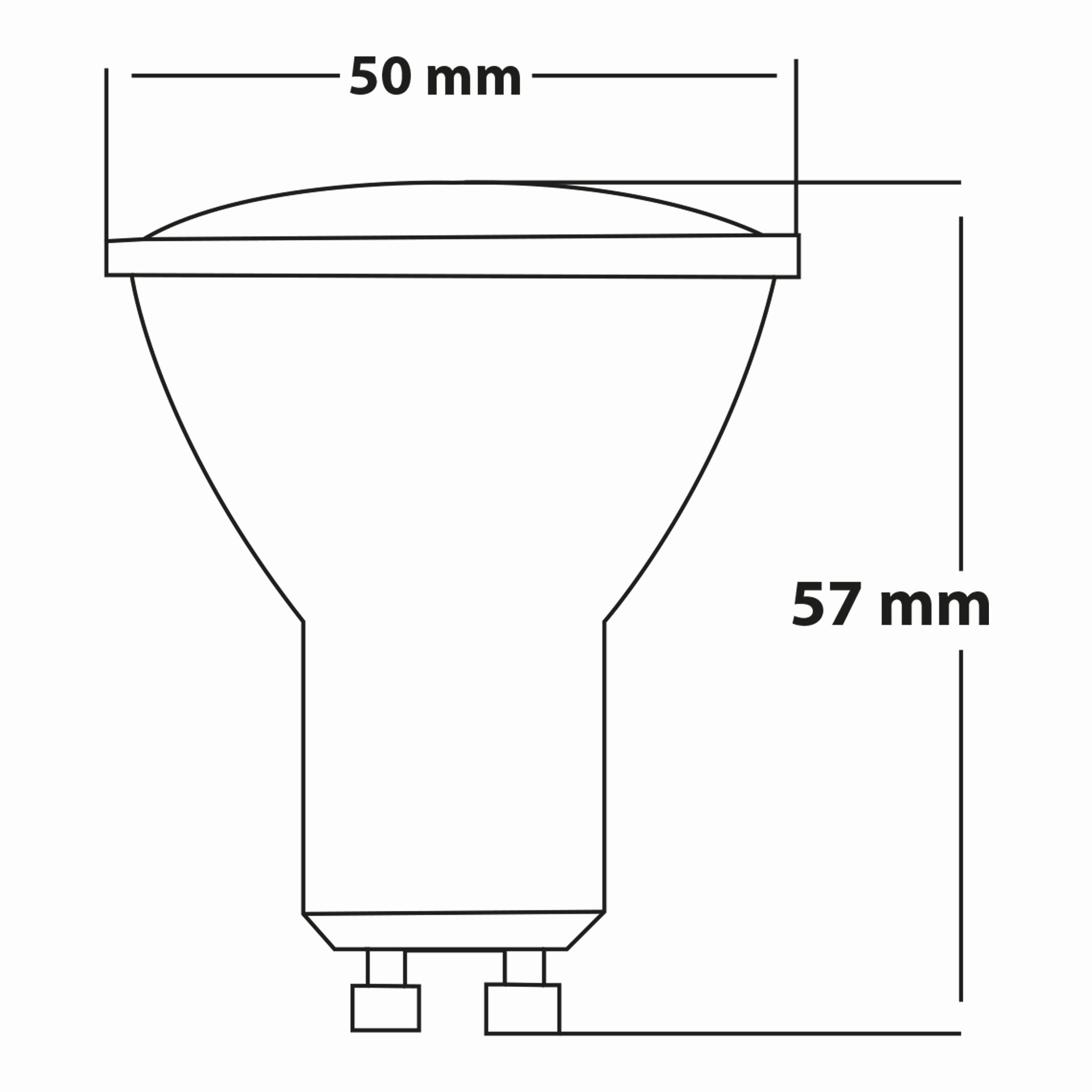 5w GU10 Lensli Dimli Ampul T.Ç.