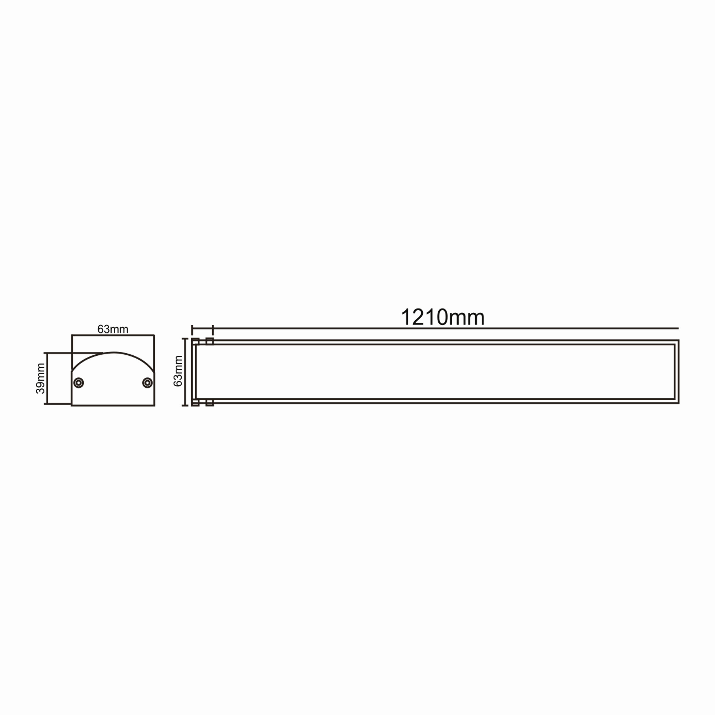 40w 1.2mt Proline-P Bant Armatür T. Ç.