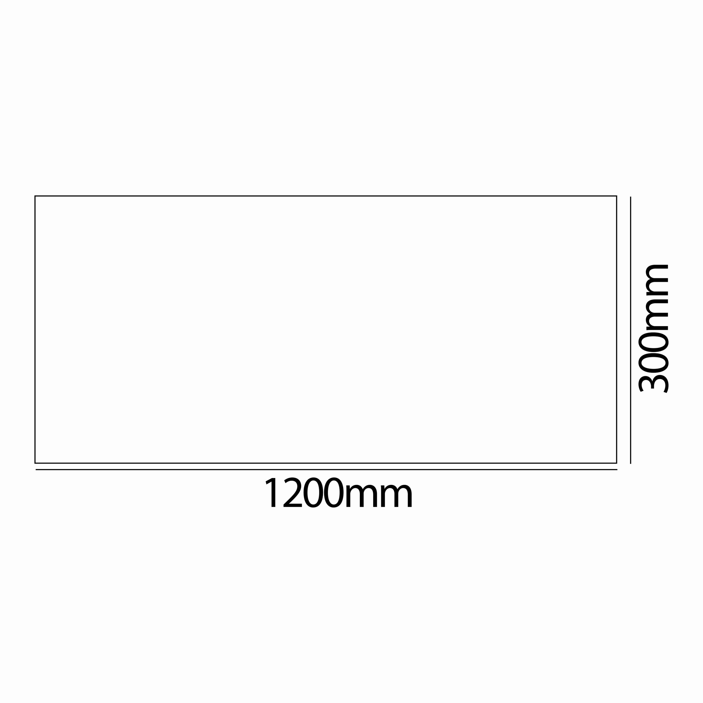 30x120 Alüminyum Sıva Üstü Çerçeve T. Ç.