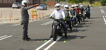 Motorcycle training class