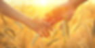Couple taking hands and walking on golden wheat field over beautiful sunset_edited.jpg