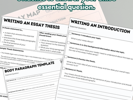 Why I Still Believe in the Five Paragraph Essay