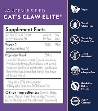 Прев'ю: (QS) Cat's Claw Elite  | Кошачий кіготь 50ml
