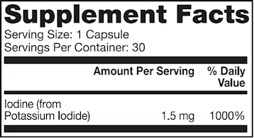 Прев'ю: (DrMercola) Iodine | Йодид калію 30 caps
