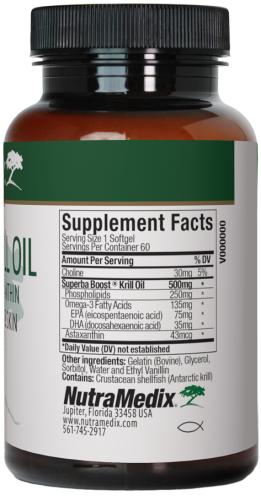 Прев'ю: (NM) Antarctic Krill Oil | Масло антарктичного криля 60 softgels