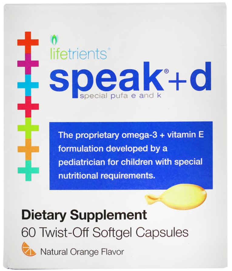 SPEAK +d Twist Capsules | Комплекс риб'ячого жиру 60 caps