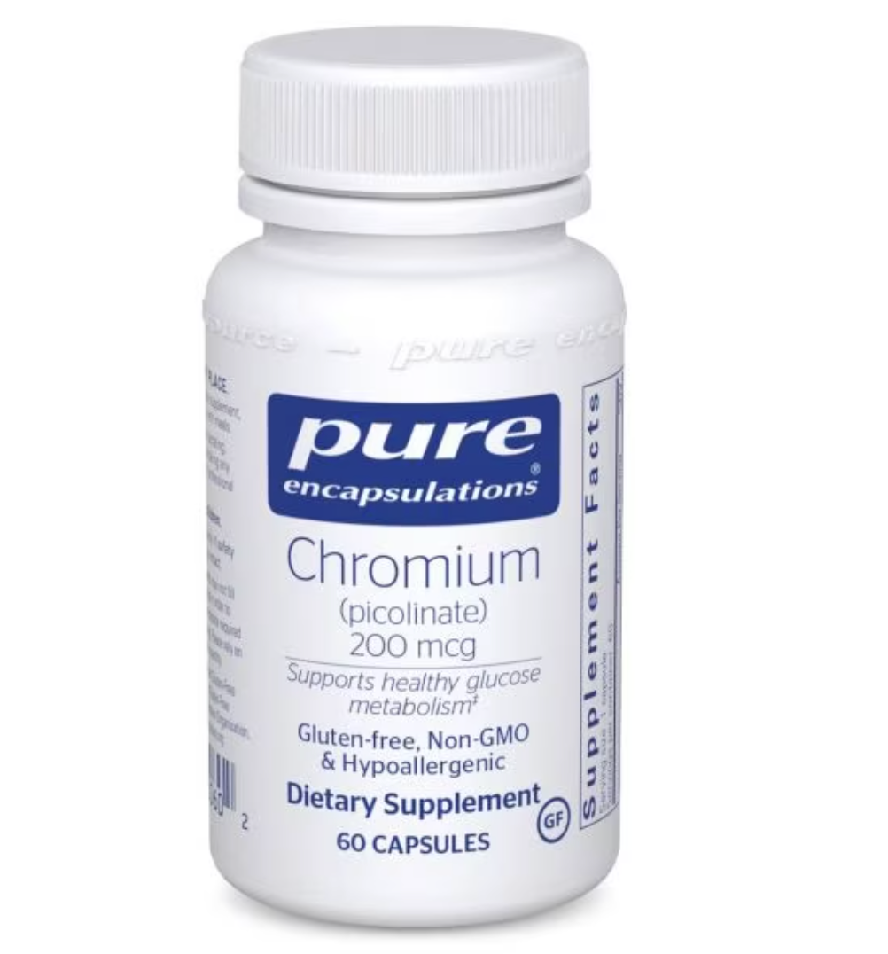 (Pure) Chromium (picolinate) | Хрома піколінат 200 mcg 60 vcaps