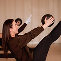 Mat Pilates class at Gem Pilates Studio in Gembrook