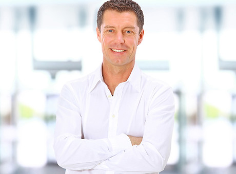 Man in White Button Up