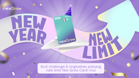 #NewYearNewLimit with Nex Grow Card!