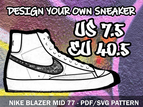 nike blazer mid 77 schematic