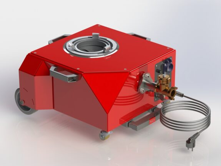 Wij hebben een nieuwe gipsspuit gekocht! Zodat wij onze klanten beter van dienst kunnen zijn! Het is de stuctrolley de nieuwste gipsspuit op de markt.