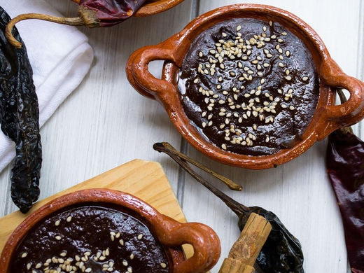 Receta de Mole Poblano