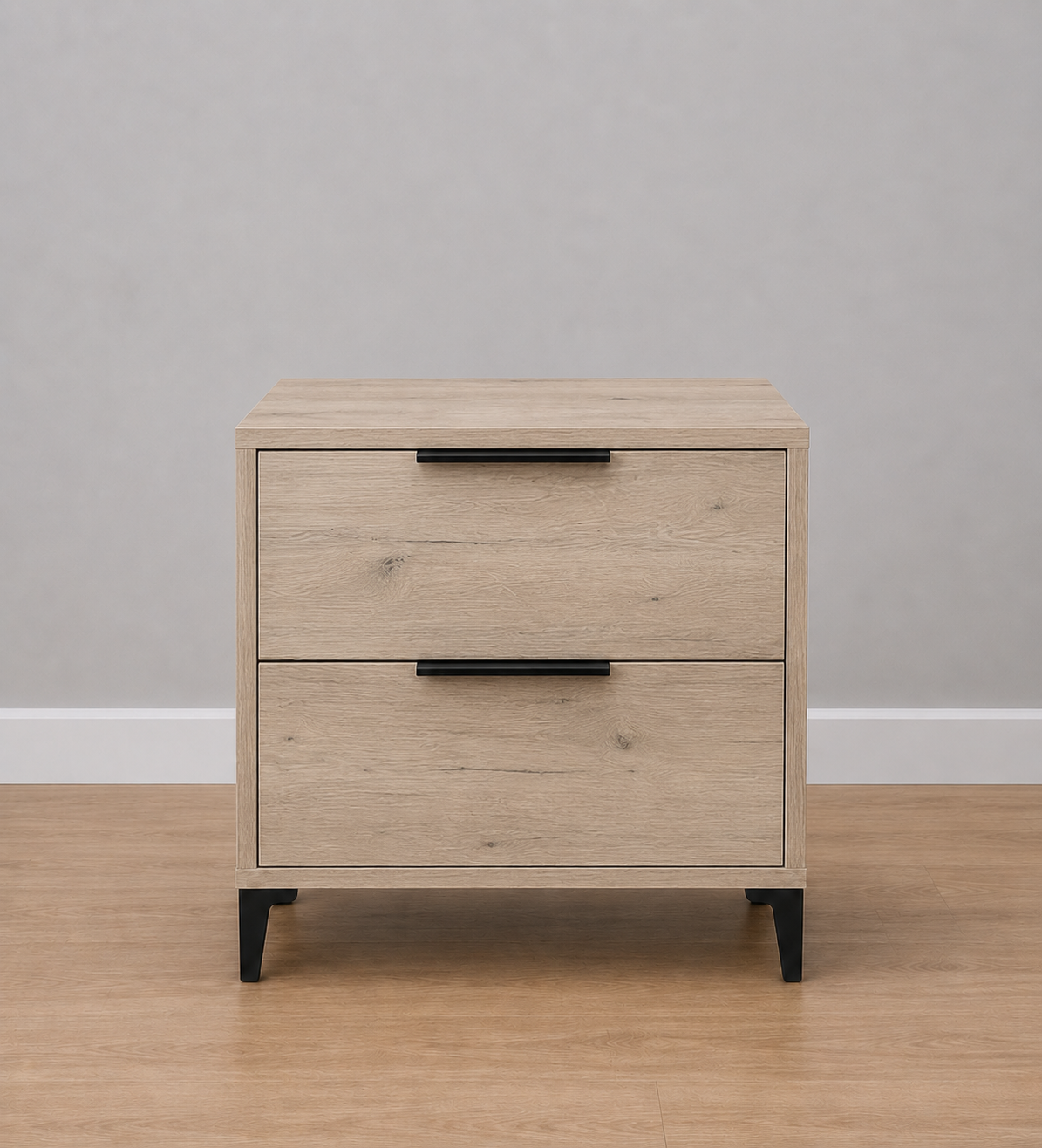 Brookhill Two Drawer Bedside Table