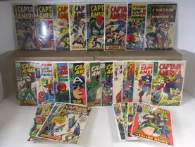 Captain America 100-143 SET #117 1st app Falcon! High Grade 1968-1971 Marvel Comics