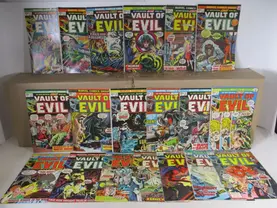Vault of Evil 1-23 (miss4bks) FVF 1950s Horror 1973-1975 Marvel Comics