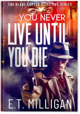 custom book cover design services for detective series books