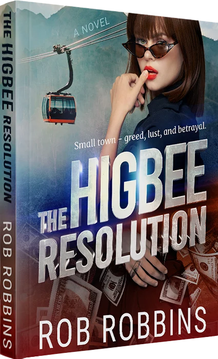 3D typography, scattered banknotes, and a stylish female lead with cinematic thriller lighting. Cover design by Donika MIshineva.