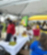 Volunteers tabling at an event