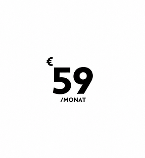 Minimalistisches Preislabel „59 € pro Monat“.png