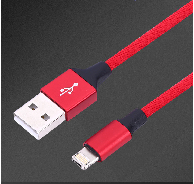 Thumbnail: 90-Degree USB Charging Cable for Apple & Android