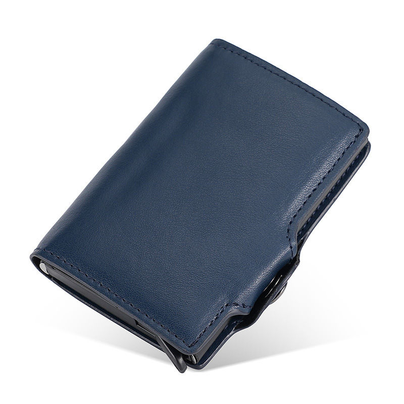 Thumbnail: Automatic Pop-up RFID Blocking Card Holder