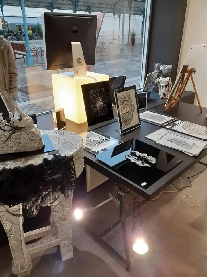 Porte ouverte de l’atelier à Chartres, Novembre 2021