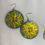 Thumbnail: “Hand Painted Meditation Mandalas” Earrings (style two)
