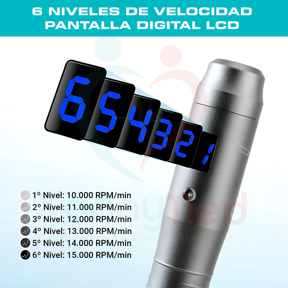 Miniatura: DERMAPEN ULTIMA M8 INALAMBRICO CON PANTALLA LED