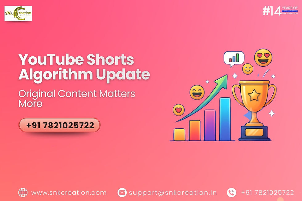 YouTube Shorts Algorithm Update: New Rules for Original and Reused Content
