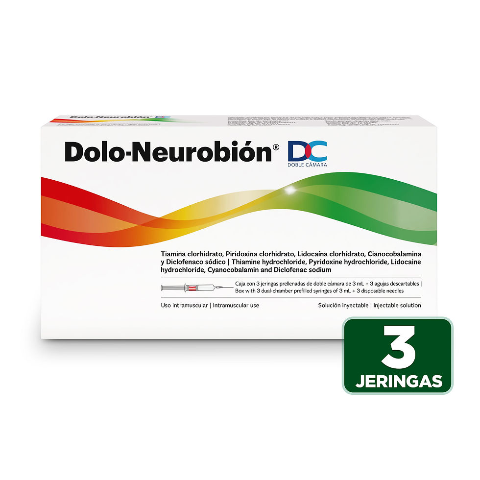 DOLO NEUROBION DC C/3 AMPS