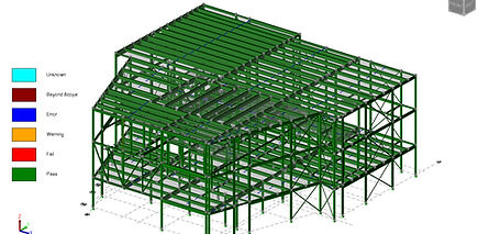 steel frame tekla structural designer Lewisham