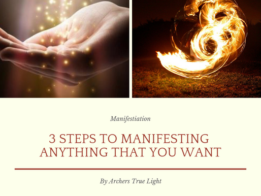 3 Steps to Manifesting Anything you Want.