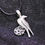 Thumbnail: Pewter Pentagram Raven Necklace