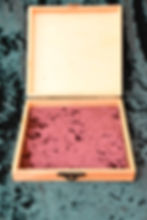 Thumbnail: Raven Sprit Animal Wood Burned Box  ~ Altar Box ~ Tarot Box