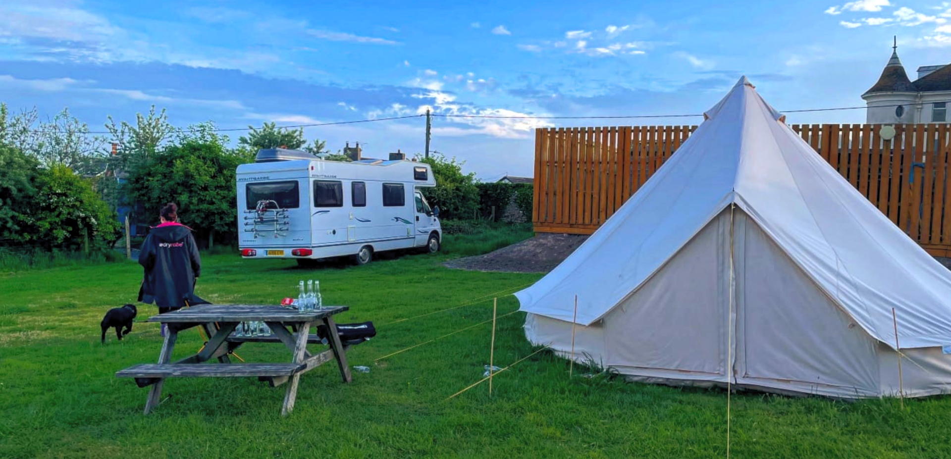 The Three Golden Cups Pub, Restaurant and Campsite in Southerndown.